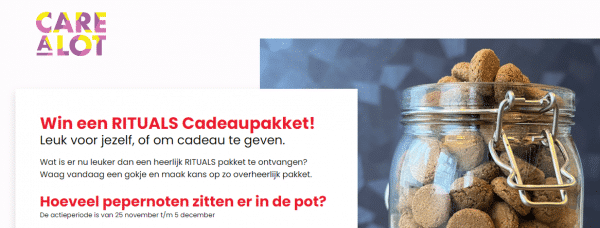 Gratis Rituals cadeau winnen bij Care-a-Lot