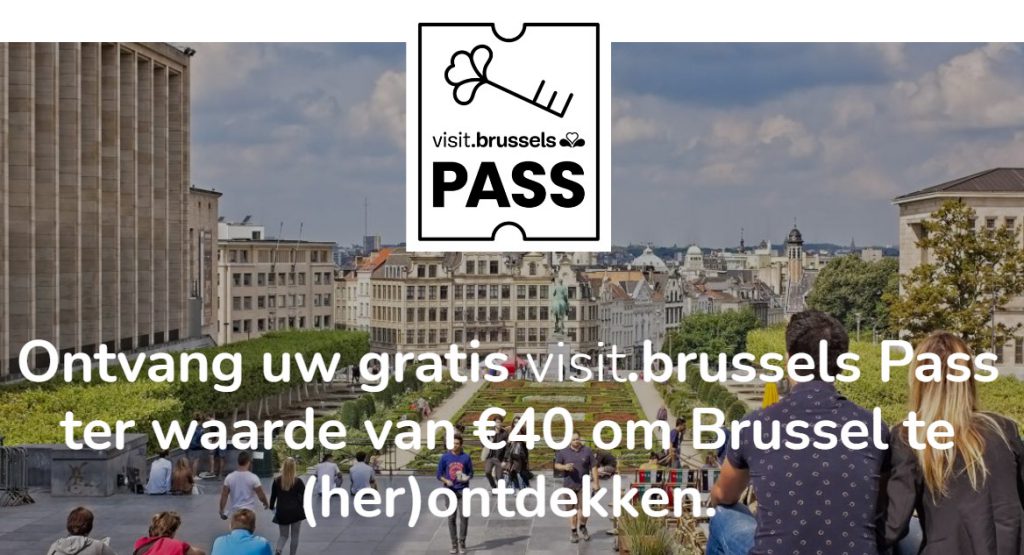 Gratis Visit Brussels Pass cadeau met €40 tegoed