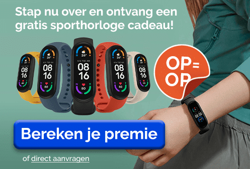 gratis sporthorloge zorgverzekering welkomstcadeau