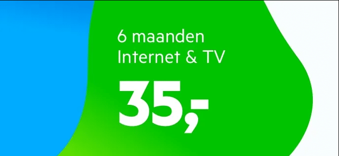 Gratis 6 maanden korting cadeau bij 1 jaar internet van KPN