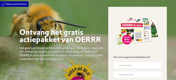 Gratis actiepakket cadeau van OERRR