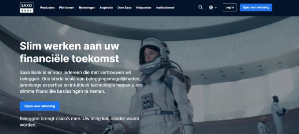 Gratis €200 transactietegoed cadeau bij rekening van Saxo Bank