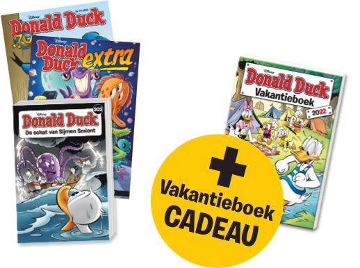 gratis donald duck vakantieboek cadeau