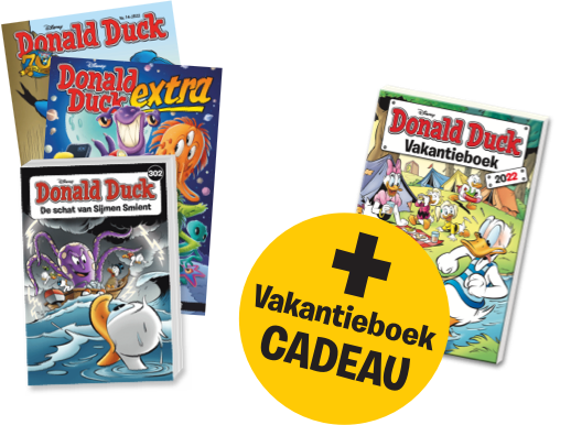 gratis donald duck vakantieboek cadeau