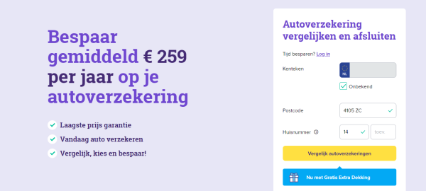 Gratis diefstaldekking cadeau bij Autoverzekering van Independer