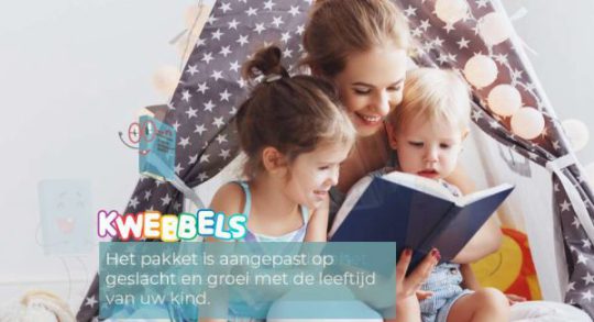 Gratis Kinderboekenpakket en Mini Fotoboek cadeau van Kwebbels