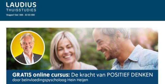 Gratis online cursus cadeau bij Laudius Thuisstudies