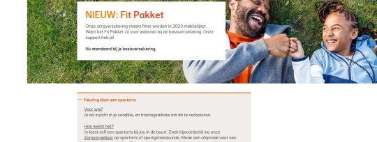 Gratis sportmedische keuring cadeau bij Zorgverzekering van Nationale-Nederlanden