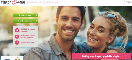 Gratis 3 dagen toegang cadeau bij dating voor singles van Match4me