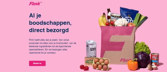 Gratis €15 korting cadeau bij eerste bestelling van Flink