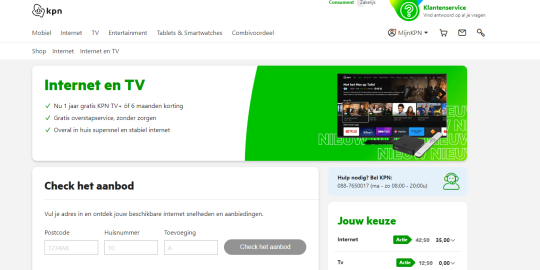 Gratis €250 Coolblue cadeaubon cadeau bij Internet & TV van KPN