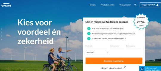 Ontvang een Loyaliteitsbonus van 200 Euro bij ENGIE