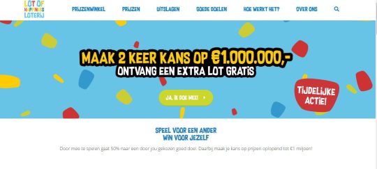 Ontvang een Gratis Extra Lot Jouw Welkomstcadeau bij de Meespelen Happiness Loterij van Happiness Loterij