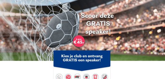 Welkomstcadeau Spektakel: Een Gratis Speaker bij Meespelen met de Vriendenloterij