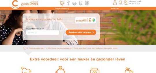 Ontvang €40 Cashback als Welkomstcadeau bij het Afsluiten van een Zorgverzekering bij UnitedConsumers Zorg