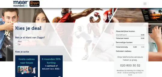 Gratis Nintendo Switch cadeau bij Ziggo Internet en TV