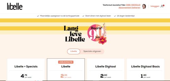 Gratis Shabbies tas bij abonnemen Libelle