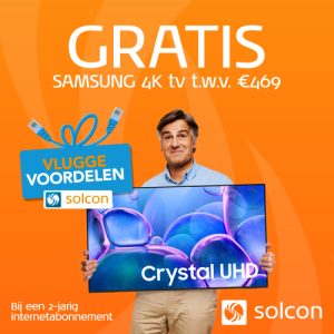 Gratis TV als welkomstcadeau Solcon