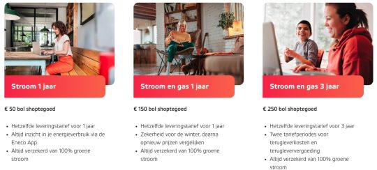 Eneco actie Bol.com