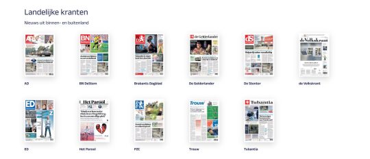 Gratis 4 weken lang jouw favoriete krant cadeau bij Kiosk