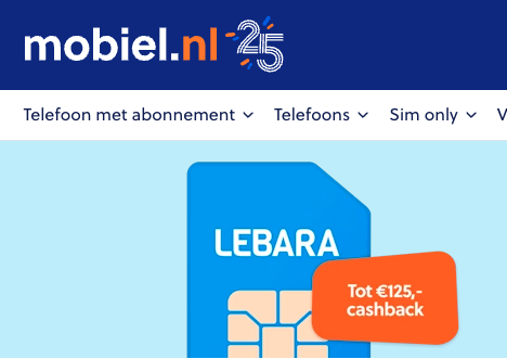 Lebara cashback actie