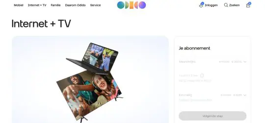 Samsung Galaxy Tab A9+ cadeau bij Internet en TV van Odido