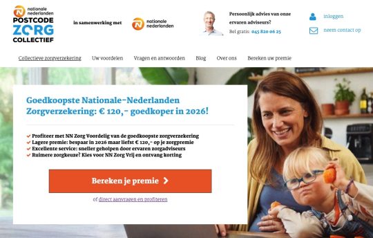 Goedkoopste zorgverzekering Nationale-Nederlanden