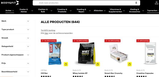 Gratis shaker cadeau bij elke bestelling bij Body & Fit