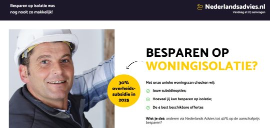 Gratis woningscan cadeau bij aanvraag Nederlandsadvies.nl