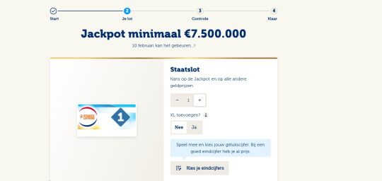 Gratis Staatsloterij Buit van de Dag cadeau bij automatisch meespelen bij Staatsloterij
