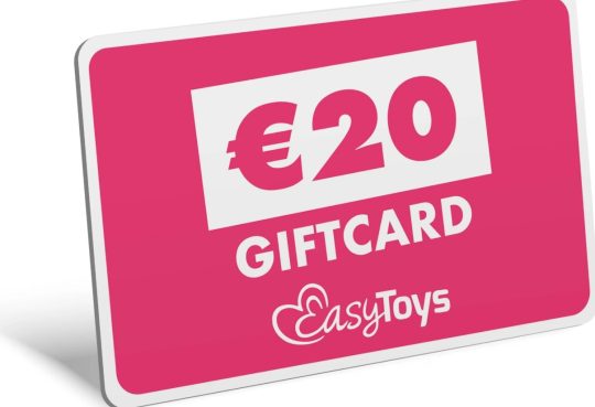 Gratis 20 euro korting als welkomstcadeau bij Easytoys