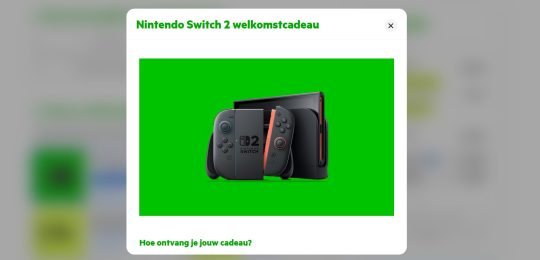 Gratis Nintendo Switch 2 cadeau bij Internet en TV bij KPN